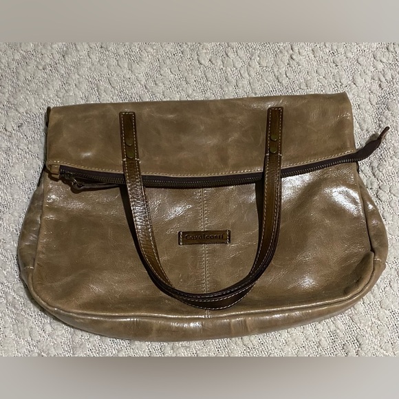 CAVALCANTI Large Leather Shoulder Bag, Tote Like Bag Florence, Italy - Picture 3 of 7